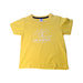 A Yellow Short Sleeve T Shirts from Petit Bateau in size 5T for boy. (Front View)