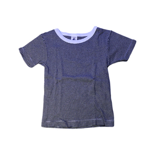 A Black Short Sleeve T Shirts from Petit Bateau in size 4T for neutral. (Front View)