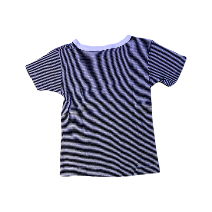 A Black Short Sleeve T Shirts from Petit Bateau in size 4T for neutral. (Back View)