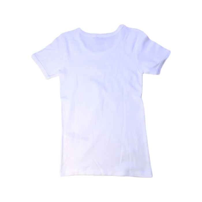 A White Short Sleeve T Shirts from Petit Bateau in size 8Y for neutral. (Back View)