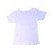 A White Short Sleeve T Shirts from Petit Bateau in size 5T for boy. (Back View)