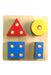 A Blue Wooden Toys from Plan Toys in size 2T for neutral. (Front View)