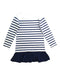 A White Long Sleeve Dresses from Polo Ralph Lauren in size 5T for girl. (Back View)