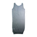 A Grey Sleeveless Dresses from Excuse My French in size 8Y for girl. (Front View)