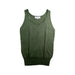 A Green Sleeveless Tops from Excuse My French in size 10Y for girl. (Front View)
