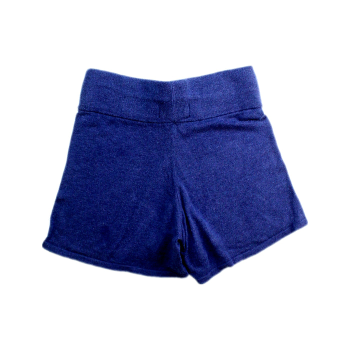 A Blue Shorts from Excuse My French in size 6T for girl. (Back View)