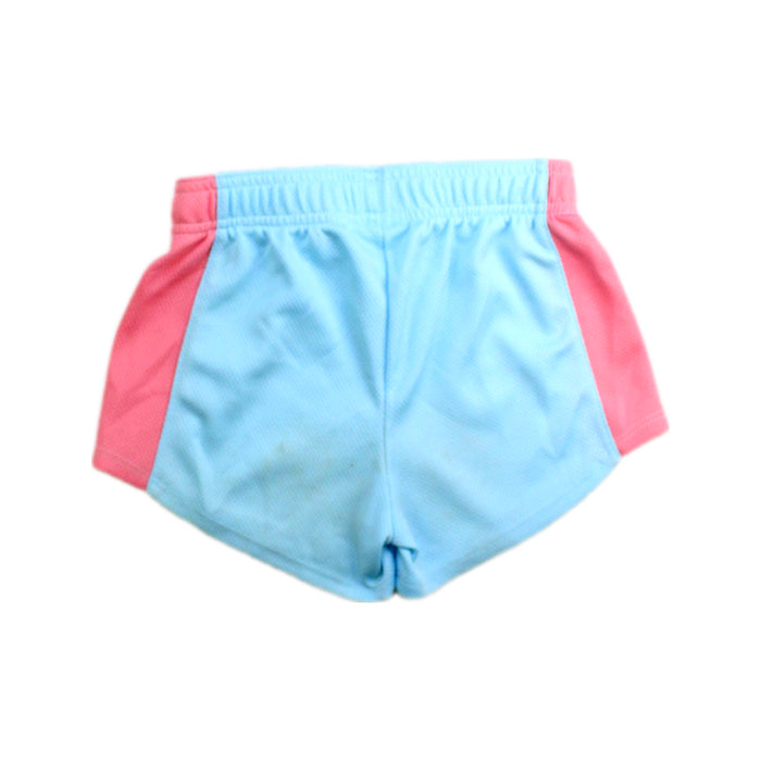 A Blue Active Shorts from Under Armour in size 6T for girl. (Back View)