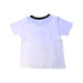 A White Short Sleeve T Shirts from Petit Bateau in size 4T for boy. (Back View)