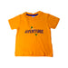 A Orange Short Sleeve T Shirts from Petit Bateau in size 4T for boy. (Front View)