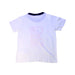A White Short Sleeve T Shirts from Petit Bateau in size 4T for boy. (Back View)