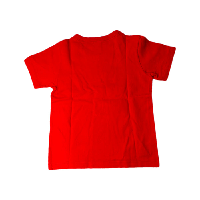 A Red Short Sleeve T Shirts from Petit Bateau in size 5T for neutral. (Back View)