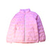 A Pink Puffer/Quilted Jackets from Fila in size 11Y for girl. (Front View)