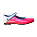 A Pink Flats from Jacadi in size 7Y for girl. (Front View)