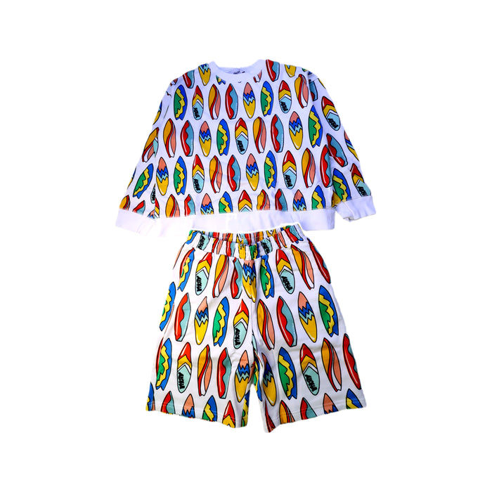 A Multicolour Shorts Sets from Stella McCartney in size 12Y for neutral. (Front View)