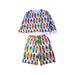 A Multicolour Shorts Sets from Stella McCartney in size 12Y for neutral. (Front View)