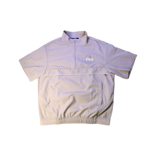 A Beige Lightweight Jackets from Fila in size 10Y for neutral. (Front View)
