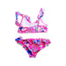A Pink Swim Sets from Lilly Pulitzer in size 10Y for girl. (Back View)