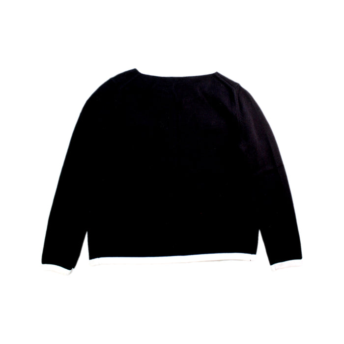 A Black Cardigans from Janie & Jack in size 8Y for girl. (Back View)