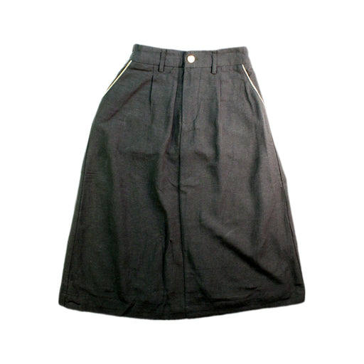 A Black Long Skirts from Excuse My French in size 6T for girl. (Front View)