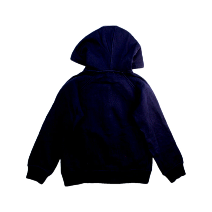 A Navy Buttoned Sweatshirts from Jacadi in size 6T for boy. (Back View)