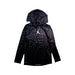 A Black Long Sleeve T Shirts from Air Jordan in size 6T for boy. (Front View)