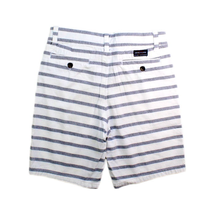 A White Shorts from Janie & Jack in size 7Y for boy. (Back View)
