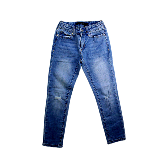 A Blue Jeans from Joe's Jeans in size 7Y for girl. (Front View)