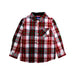 A Red Long Sleeve Shirts from Andy & Evan in size 6T for boy. (Front View)