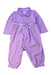A Blue Long Sleeve Rompers from Ralph Lauren in size 6-12M for girl. (Front View)