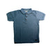 A Blue Short Sleeve Polos from ANGEL & ROCKET in size 7Y for boy. (Back View)