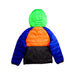 A Multicolour Puffer/Quilted Jackets from Polo Ralph Lauren in size 6T for boy. (Back View)