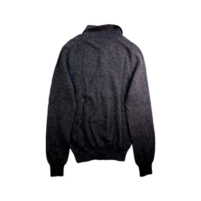 A Grey Long Sleeve Polos from Comme des Garcons in size 14Y for boy. (Back View)