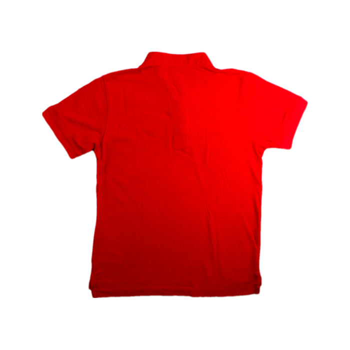 A Red Short Sleeve Polos from Shanghai Tang in size 10Y for boy. (Back View)