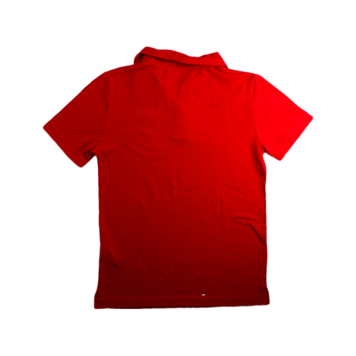 A Red Short Sleeve Polos from Air Jordan in size 8Y for boy. (Back View)