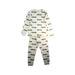 A White Pyjama Sets from Petit Bateau in size 8Y for boy. (Back View)