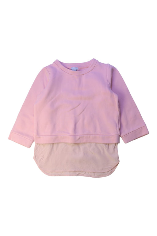 A Pink Crewneck Sweatshirts from COS in size 2T for neutral. (Front View)