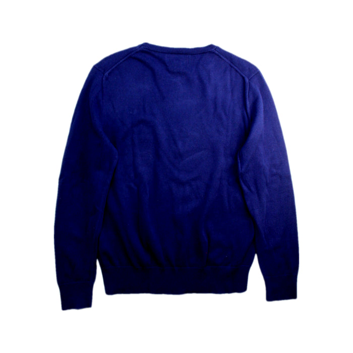 A Navy Crewneck Sweatshirts from Polo Ralph Lauren in size 10Y for boy. (Back View)