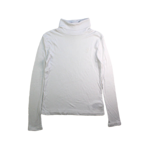 A White Long Sleeve Tops from Polo Ralph Lauren in size 8Y for neutral. (Front View)