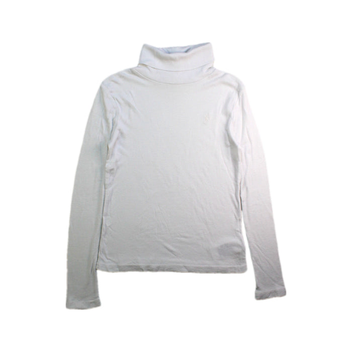 A White Long Sleeve Tops from Polo Ralph Lauren in size 8Y for neutral. (Front View)
