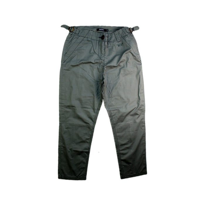 A Grey Casual Pants from DKNY in size 10Y for boy. (Front View)