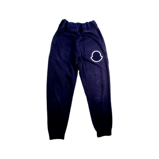 A Navy Sweatpants from Moncler in size 10Y for boy. (Front View)