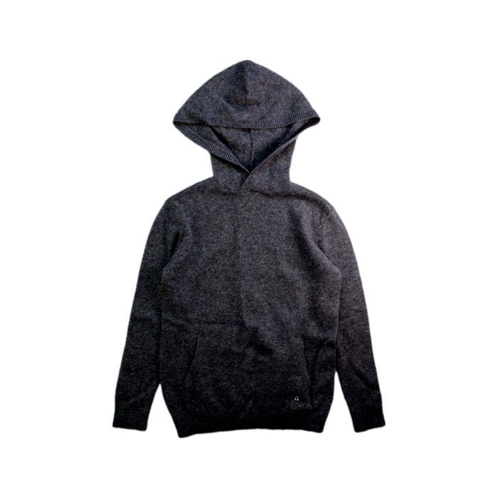 A Grey Hooded Sweatshirts from Bonpoint in size 8Y for boy. (Front View)