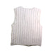 A Ivory Outerwear Vests from Petit Bateau in size 12Y for boy. (Back View)