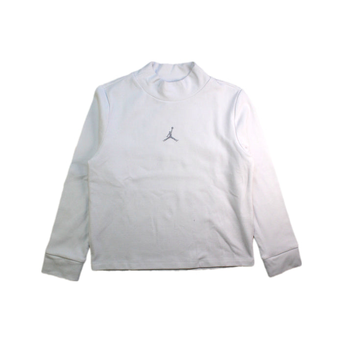 A White Crewneck Sweatshirts from Air Jordan in size 10Y for neutral. (Front View)