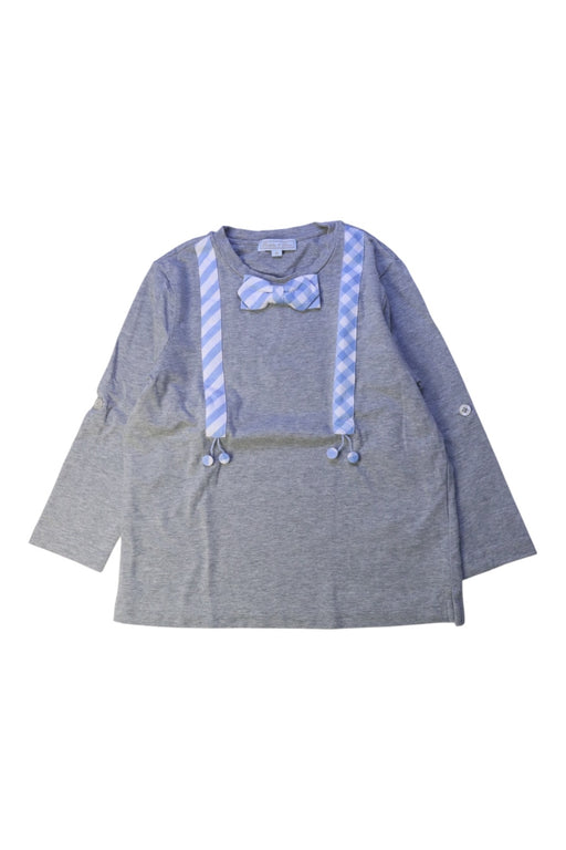 A Grey Long Sleeve T Shirts from Nicholas & Bears in size 3T for neutral. (Front View)