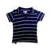 A Navy Short Sleeve Polos from Orlebar Brown in size 6T for boy. (Front View)