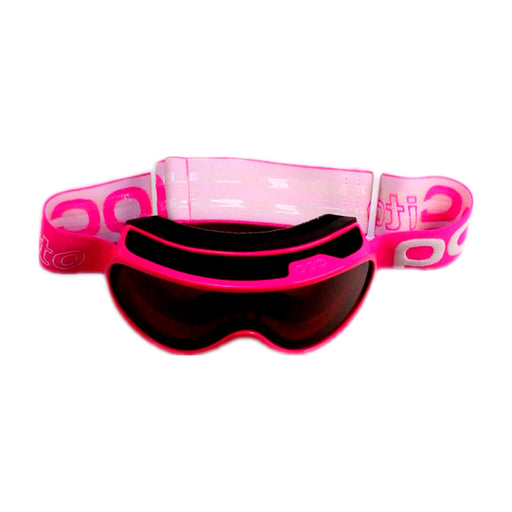 A Pink Ski Goggles from Smith in size 6T for girl. (Front View)