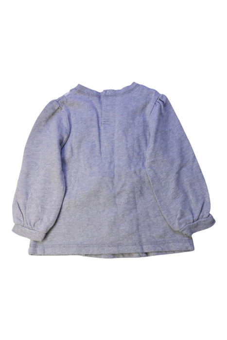 A Grey Long Sleeve Tops from Jill Stuart in size 18-24M for girl. (Back View)