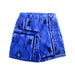 A Blue Shorts from Pleatski in size 8Y for girl. (Front View)
