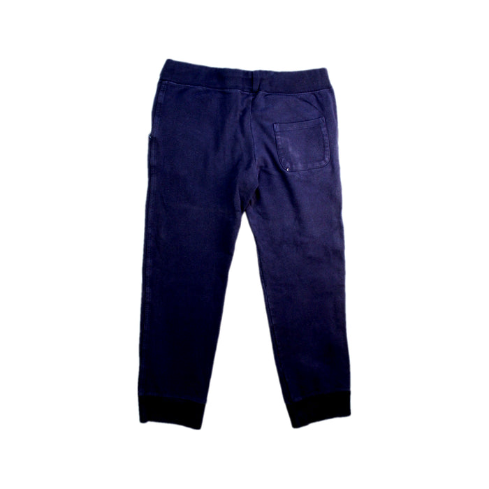 A Navy Sweatpants from Petit Bateau in size 8Y for boy. (Back View)